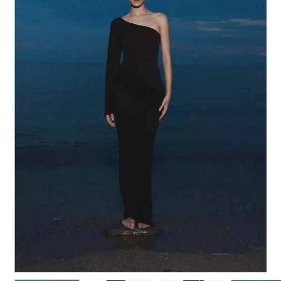 baobab black dress Baobab Dua Dress in Black main image 1